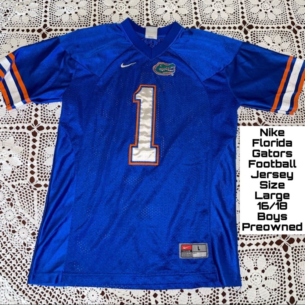 Nike Florida Gators Football Jersey Size Large (16/18) Boy’s